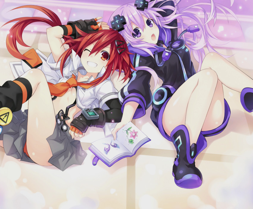 tennouboshi uzume, adult neptune, and croire (neptune and 1 more) drawn by tsunako