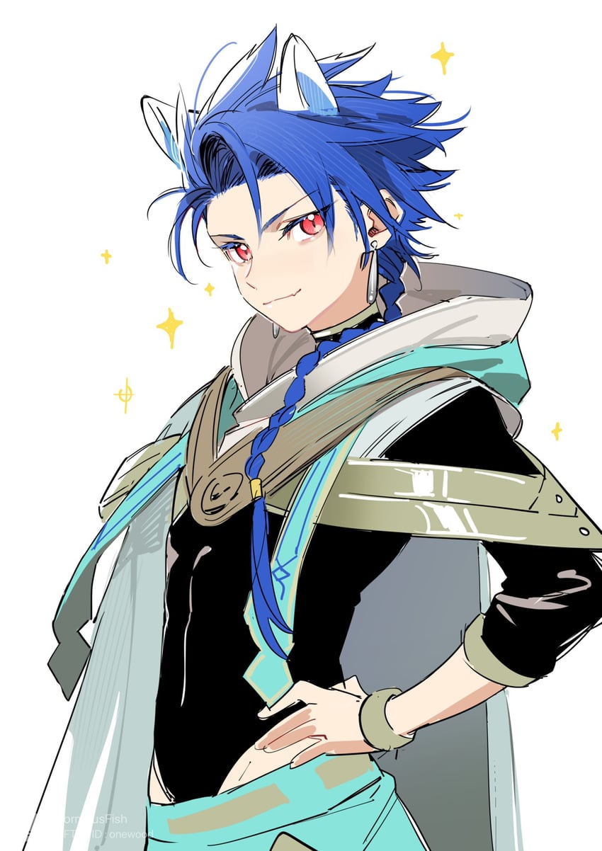 cu chulainn and setanta (fate and 2 more) drawn by yway1101
