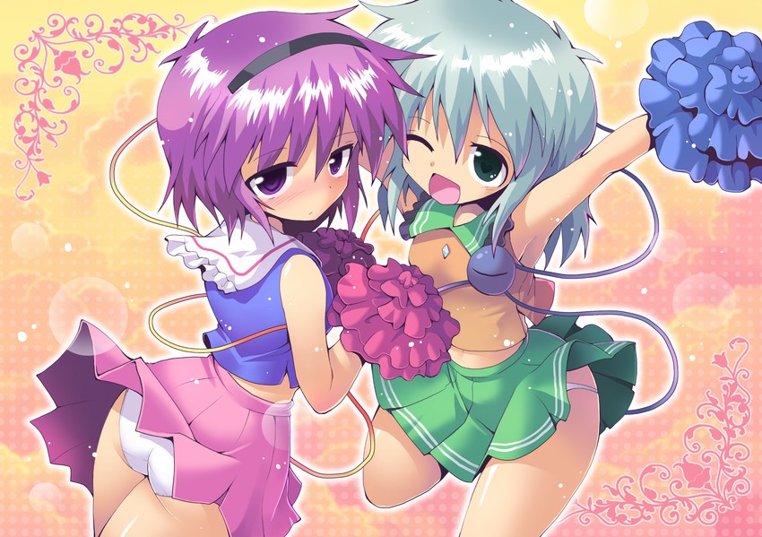 komeiji koishi and komeiji satori (touhou) drawn by kurogarasu