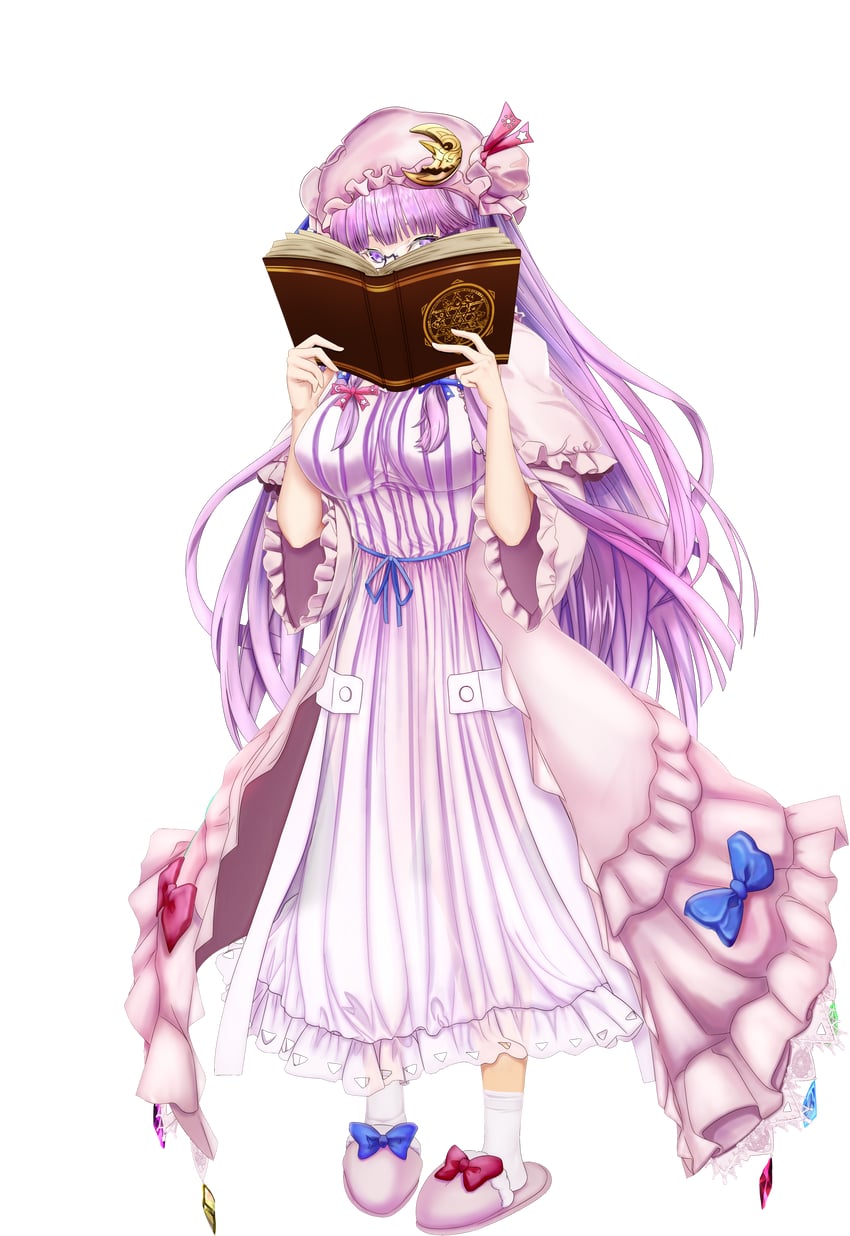 patchouli knowledge (touhou) drawn by tk31