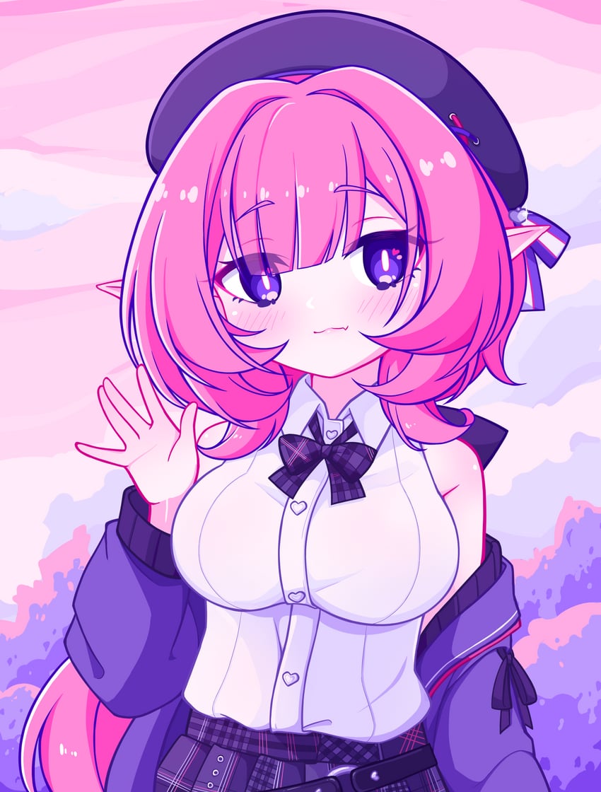 elysia (honkai and 1 more) drawn by aya_chan1221