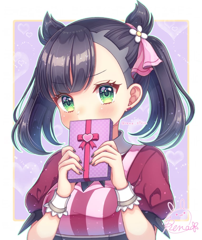 marnie (pokemon and 1 more) drawn by rena_rin