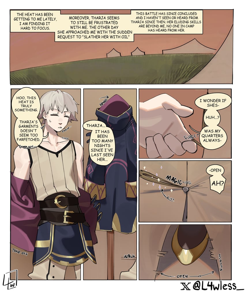 male robin (fire emblem and 1 more) drawn by l4wless