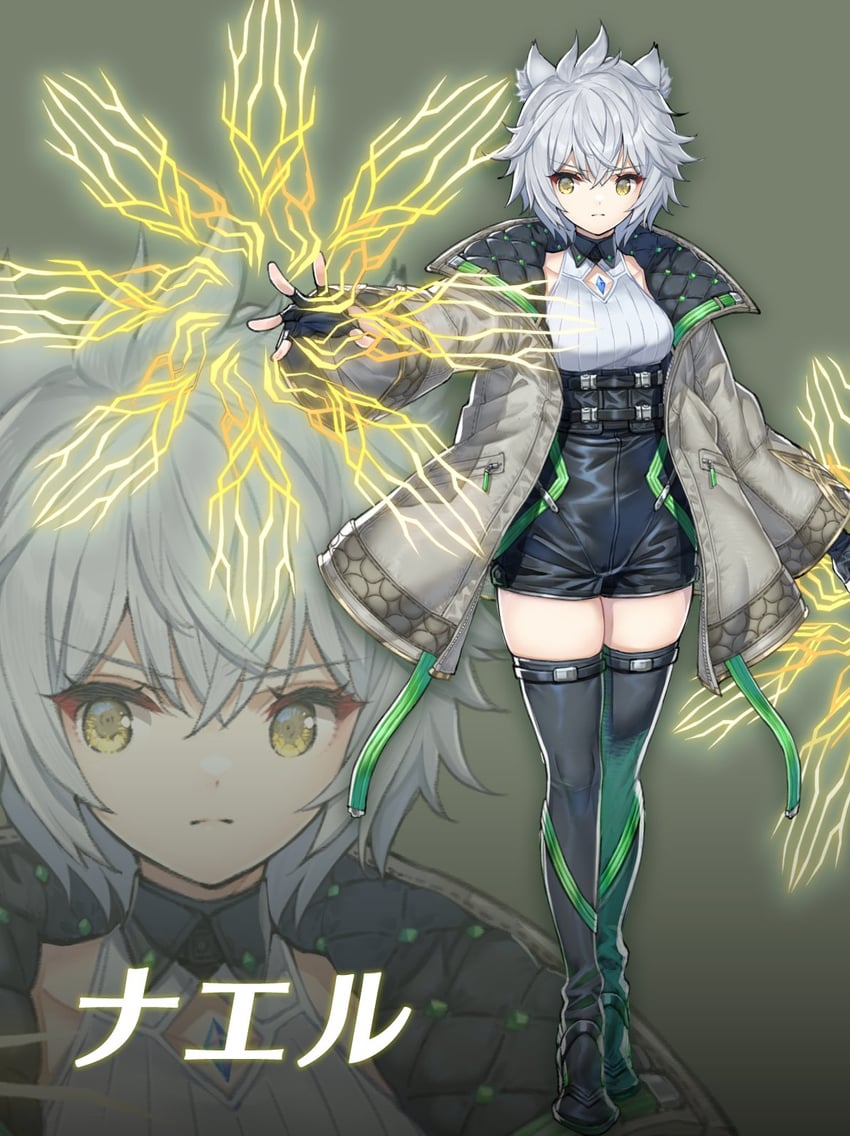 na'el (xenoblade chronicles and 2 more) drawn by saitou_masatsugu