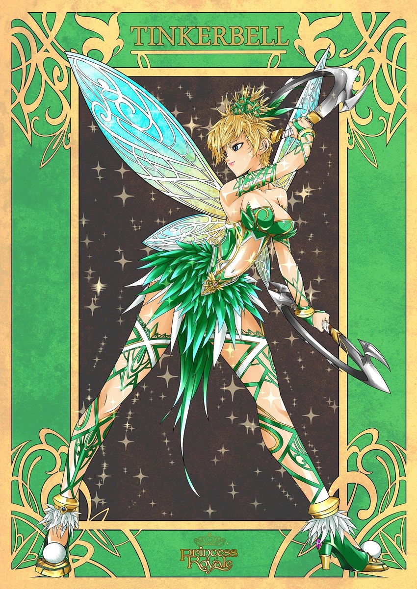 tinker bell (walt disney's peter pan and 1 more) drawn by cai-man