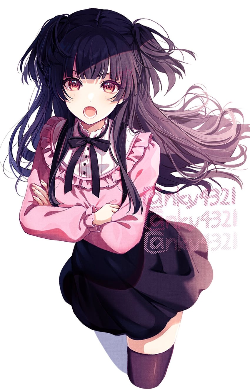 mayuzumi fuyuko (idolmaster and 1 more) drawn by nakaya_rei