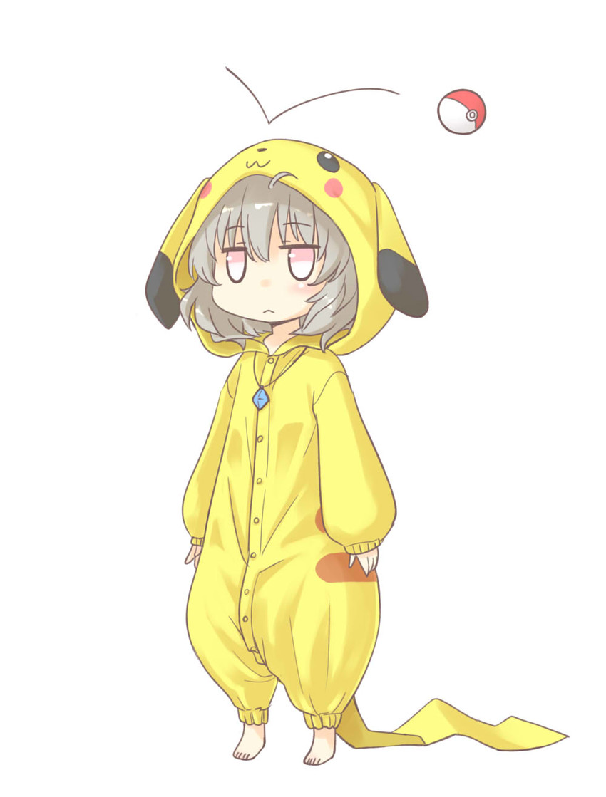nazrin and pikachu (touhou and 2 more) drawn by naegi_(naegidokoro)