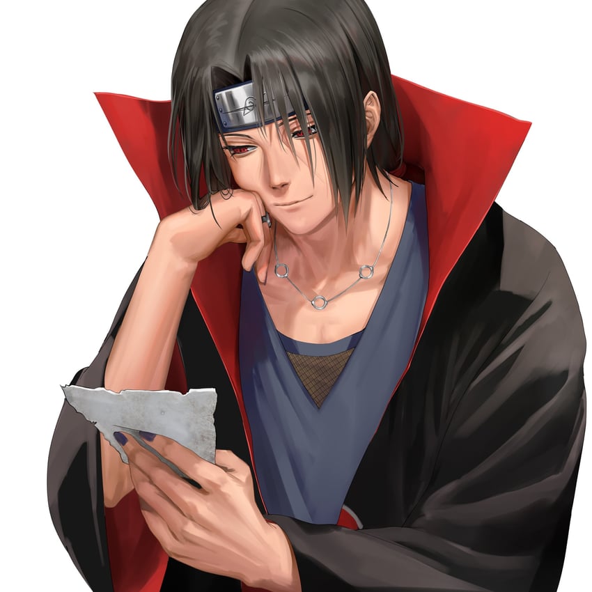 uchiha itachi (naruto and 1 more) drawn by denggu_5