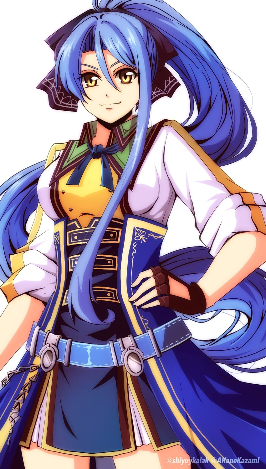 laura s. arseid (eiyuu densetsu and 2 more) drawn by akane_kazami