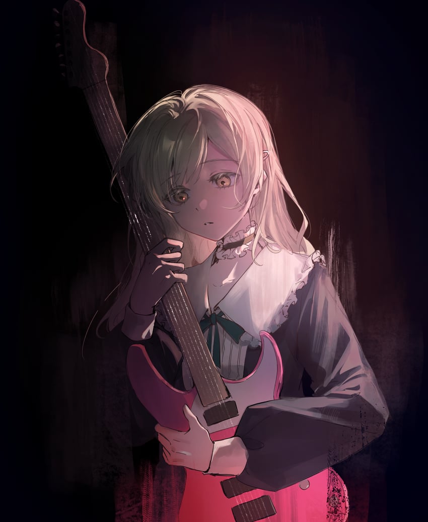 wakaba mutsumi (bang dream! and 1 more) drawn by muonrei00