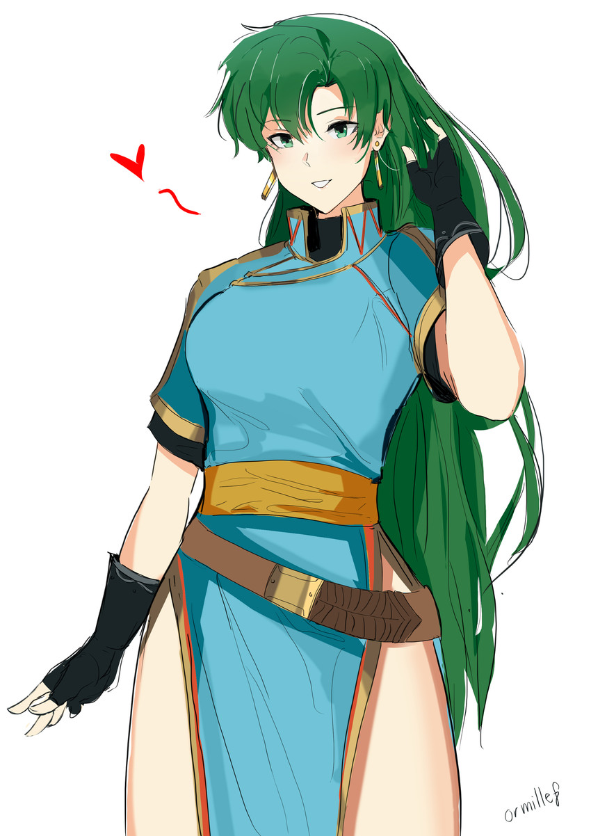 lyn (fire emblem and 1 more) drawn by ormille