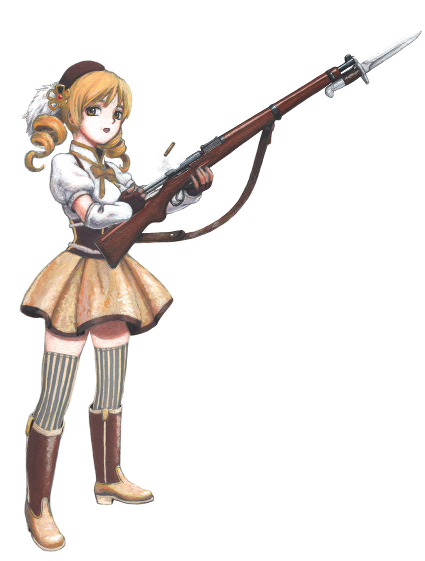 tomoe mami (mahou shoujo madoka magica) drawn by ayase_(ayase_m712)