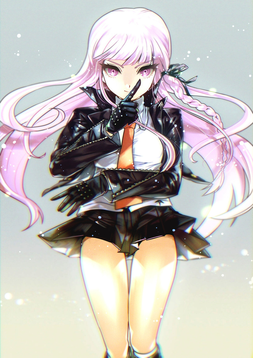 kirigiri kyoko (danganronpa and 1 more) drawn by yanyo_(ogino_atsuki)