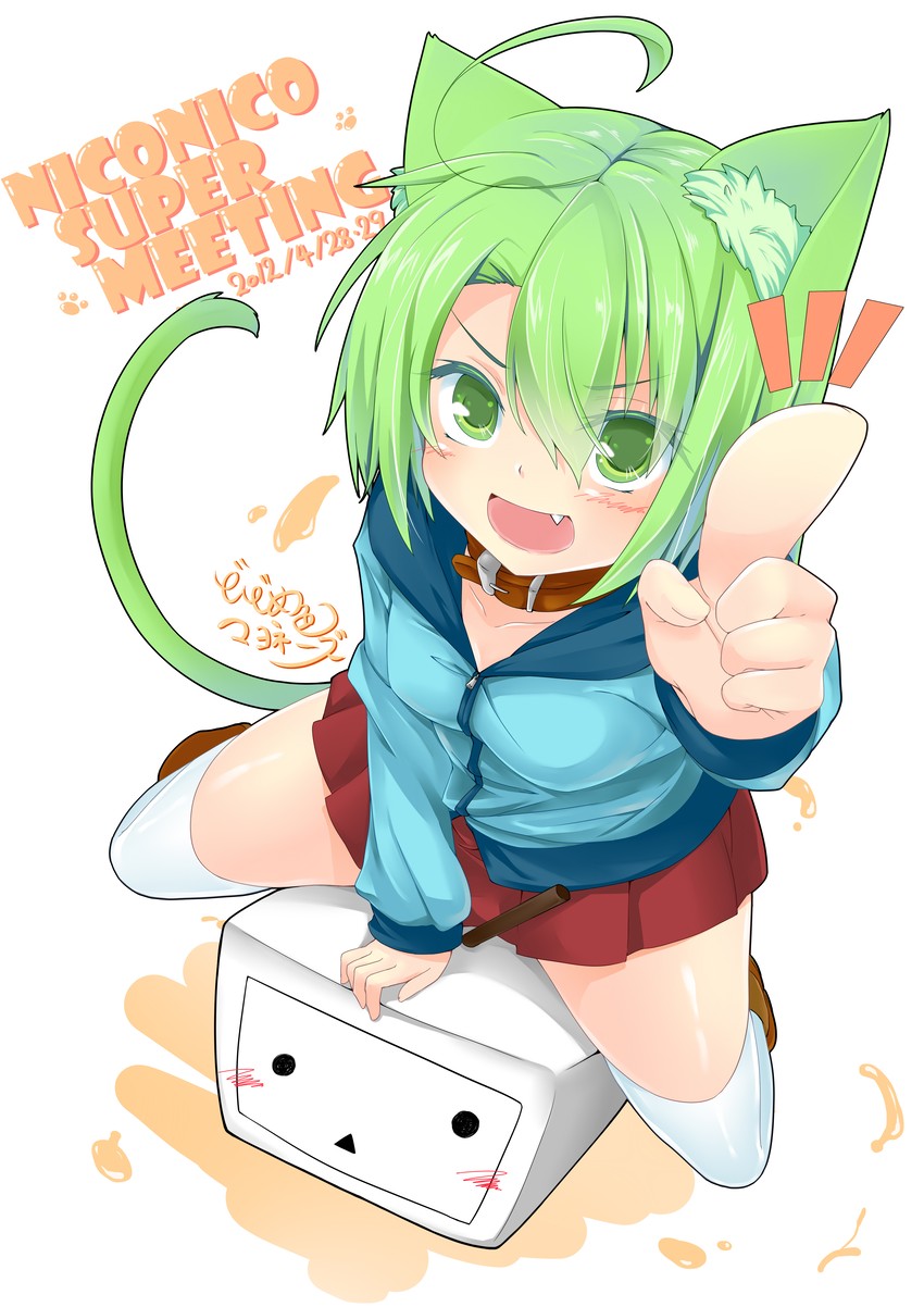 terebi-chan and sharon (original and 1 more) drawn by dodome-iro_mayonnaise