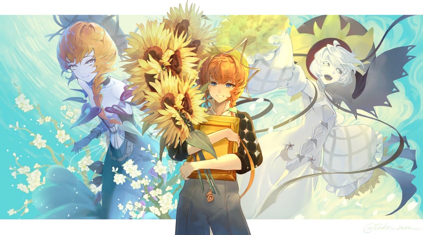 van gogh (fate and 1 more) drawn by muneomon_(takomon)