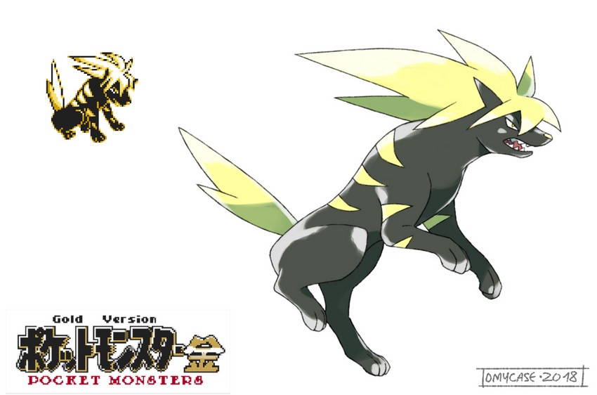 raikou (pokemon and 1 more) drawn by tomycase