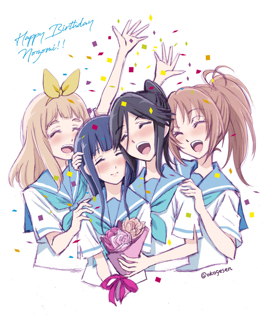 yoroizuka mizore, kasaki nozomi, nakagawa natsuki, and yoshikawa yuuko (hibike! euphonium and 1 more) drawn by kotomozou