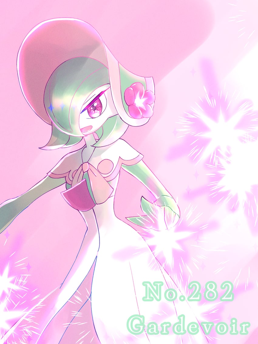 gardevoir (pokemon and 1 more) drawn by 108_(otasuke108)