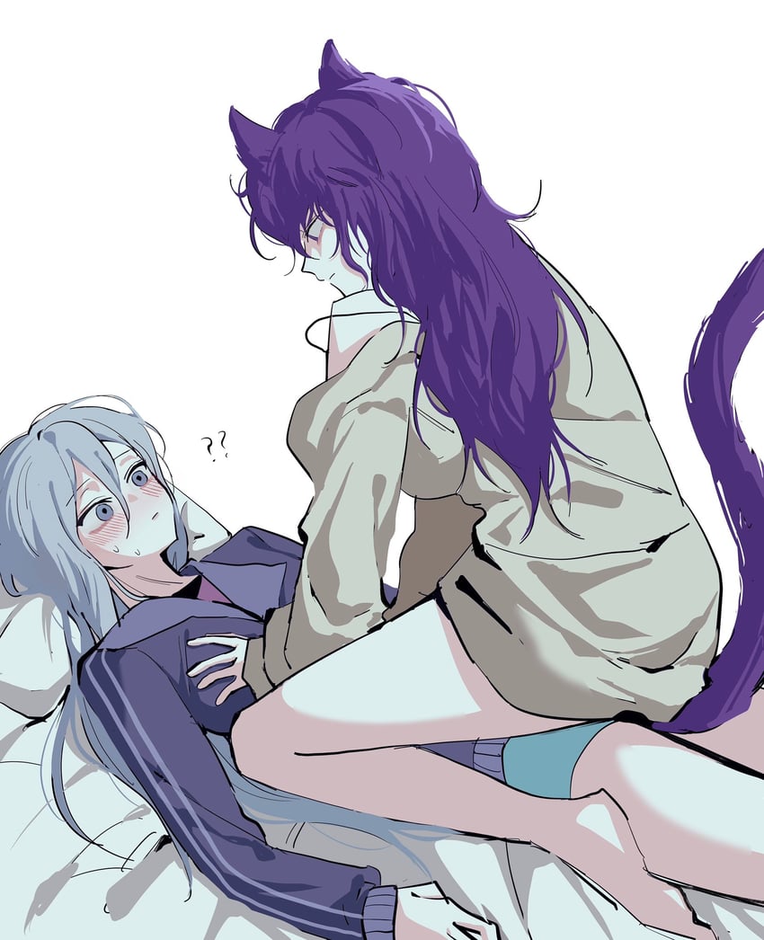 asahina mafuyu and yoisaki kanade (project sekai) drawn by shin_he9