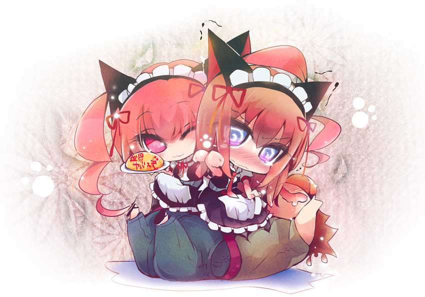 makise kurisu, akiha rumiho, and hashida itaru (steins;gate) drawn by usoneko