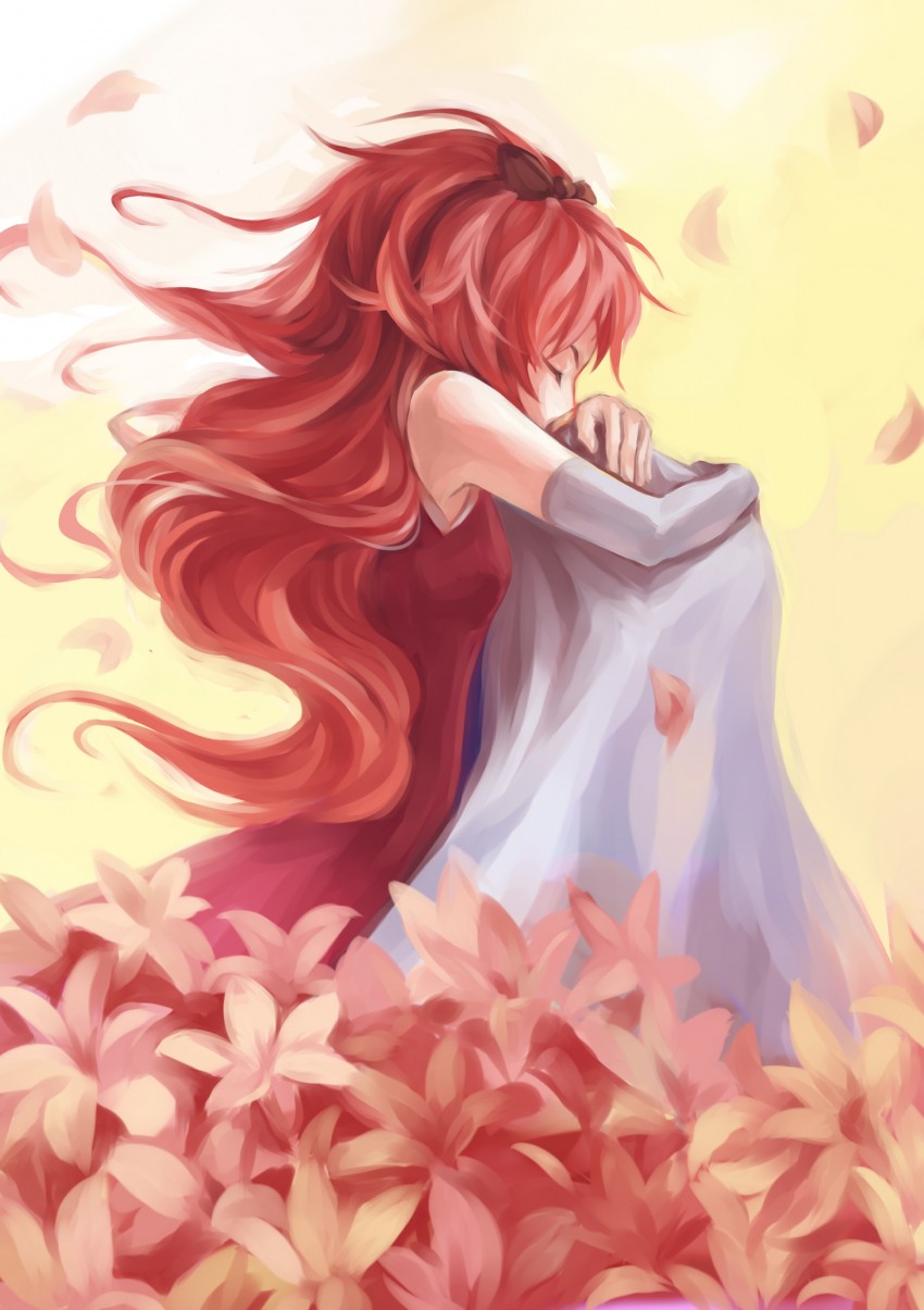 miki sayaka and sakura kyoko (mahou shoujo madoka magica) drawn by xiamianliele