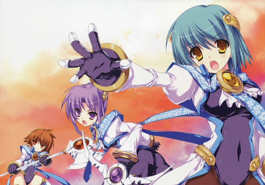 tennouji sayaka and tachibana kuon (walpurgis) drawn by shimesaba_kohada