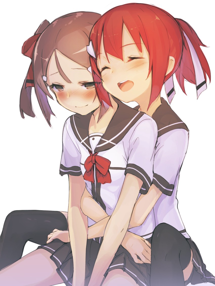 yuuki yuuna and miyoshi karin (yuusha de aru and 1 more) drawn by minutachi