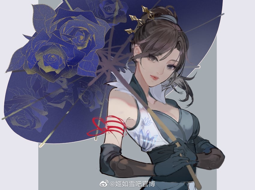ji ruxue (hua jianghu zhi bei mo ting) drawn by ji_ruxue_ba_guan_bo
