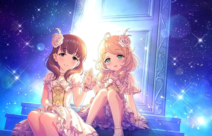 sakuma mayu and yusa kozue (idolmaster and 2 more)