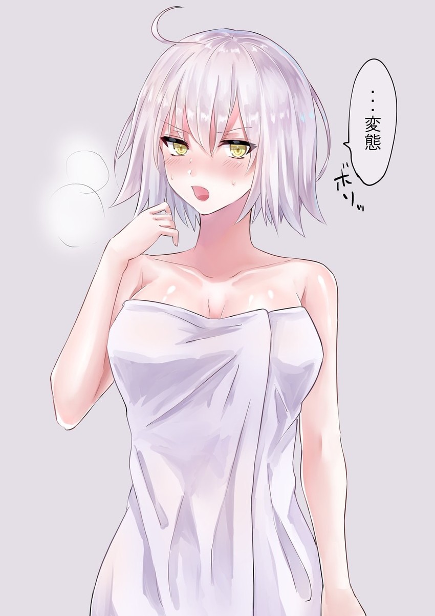 jeanne d'arc alter (fate and 1 more) drawn by rossa_(pixiv27548922)