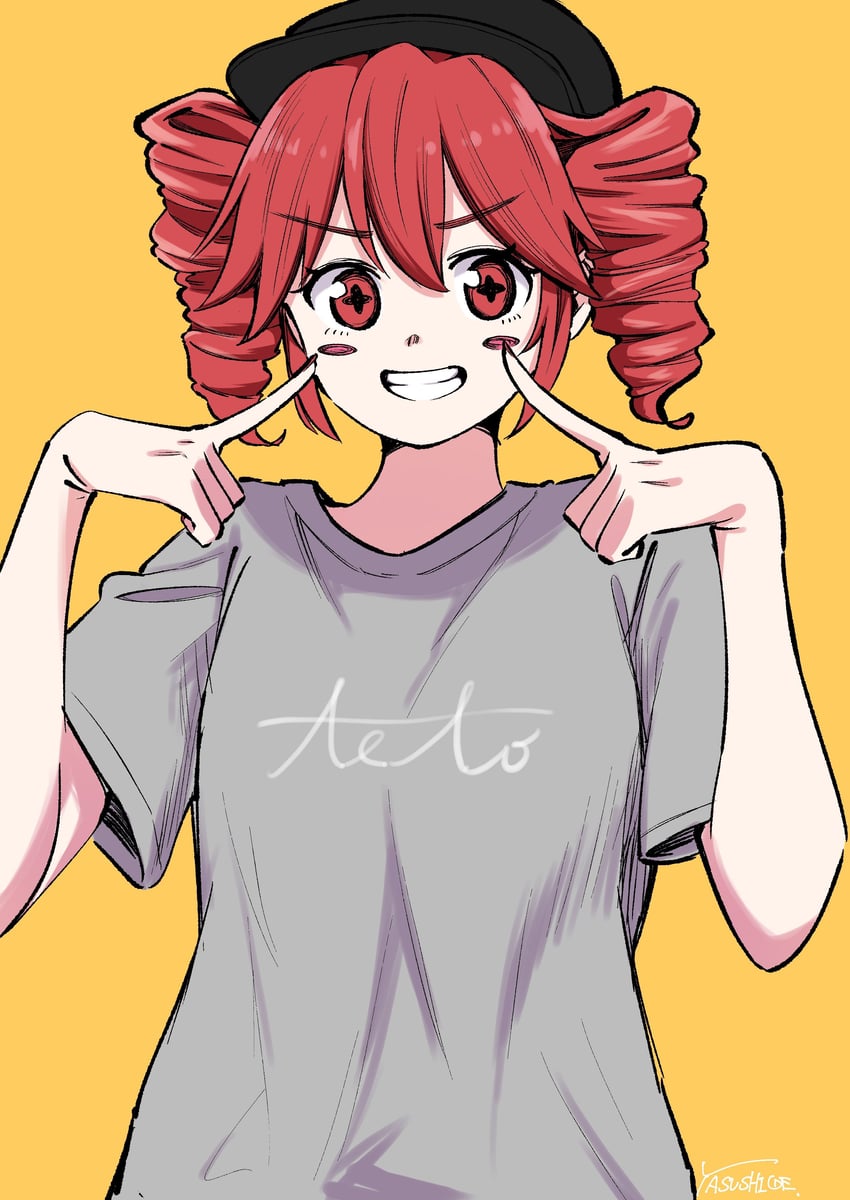 kasane teto (utau and 2 more) drawn by yasu4ge