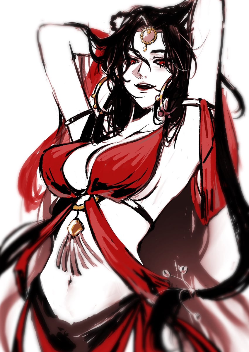 sha hualing (renzha fanpai zijiu xitong) drawn by gui_(e91617)