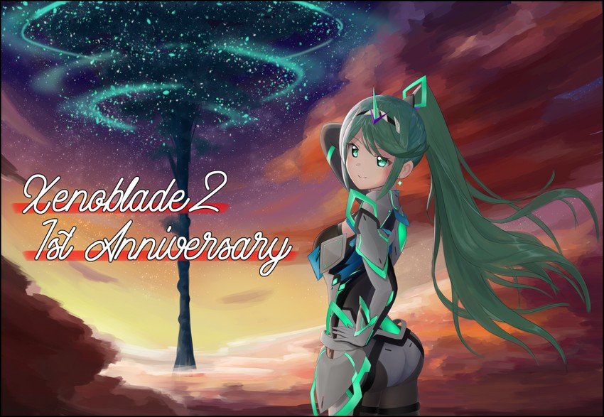 pneuma (xenoblade chronicles and 1 more) drawn by nemunemu_semi