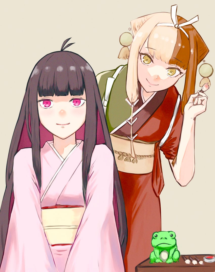 oryou and izumo no okuni (fate and 1 more) drawn by tsubu_(kappunioyu562)