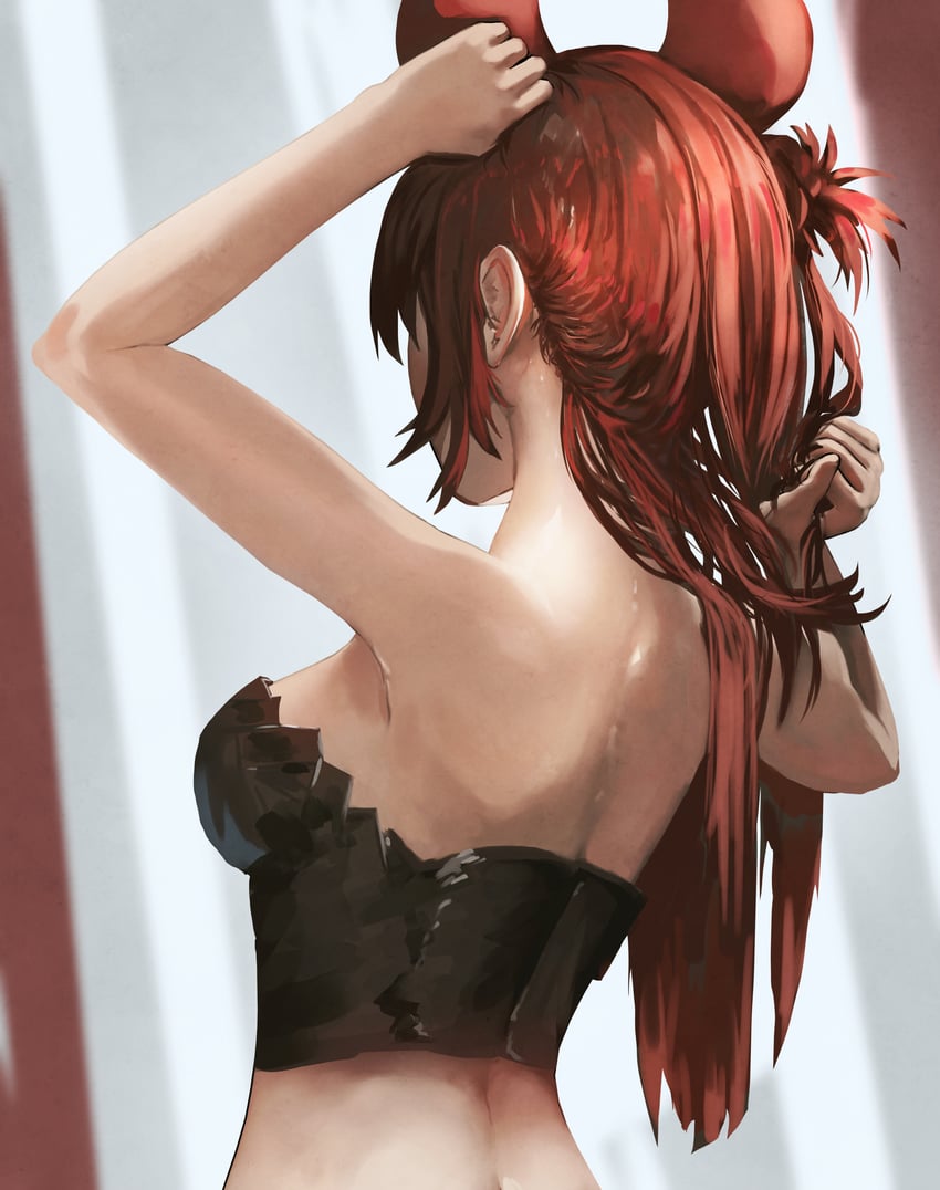 hakos baelz (hololive and 1 more) drawn by advarcher