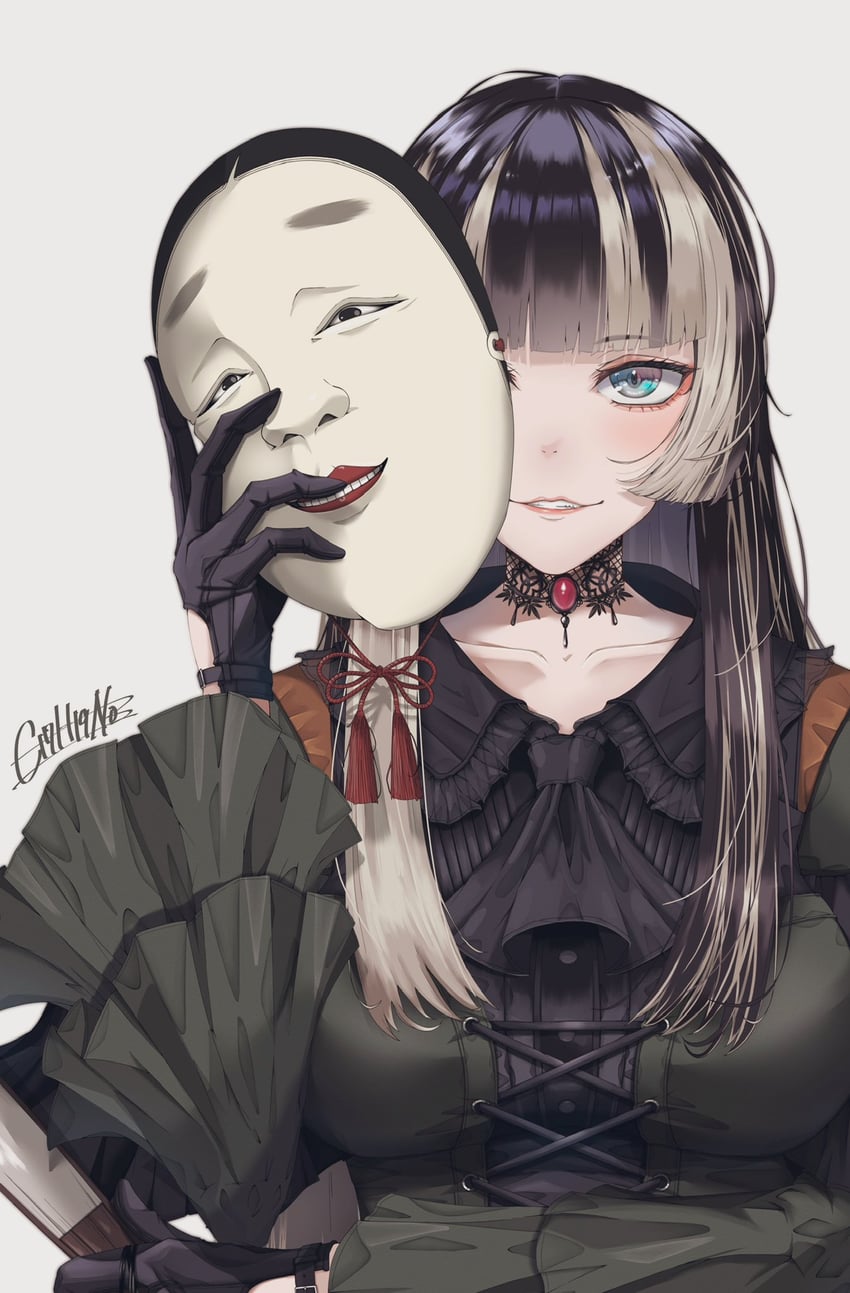 juufuutei raden (hololive and 1 more) drawn by ci7hi9n03