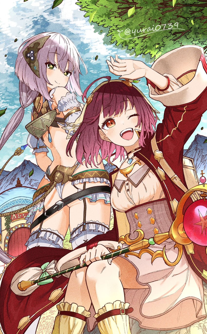 sophie neuenmuller and plachta (atelier and 1 more) drawn by yurai0739