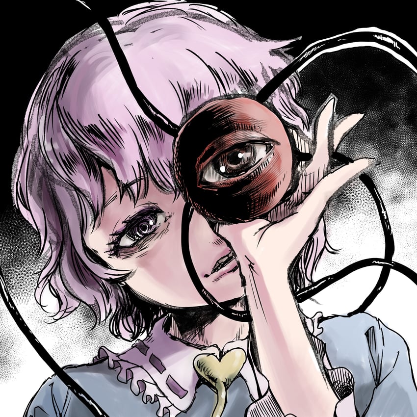 komeiji satori (touhou and 1 more) drawn by sukkiri_place