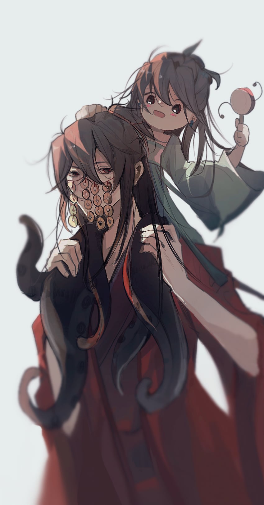 li huowang and li sui (dao gui yi xian) drawn by aaawwwssslll