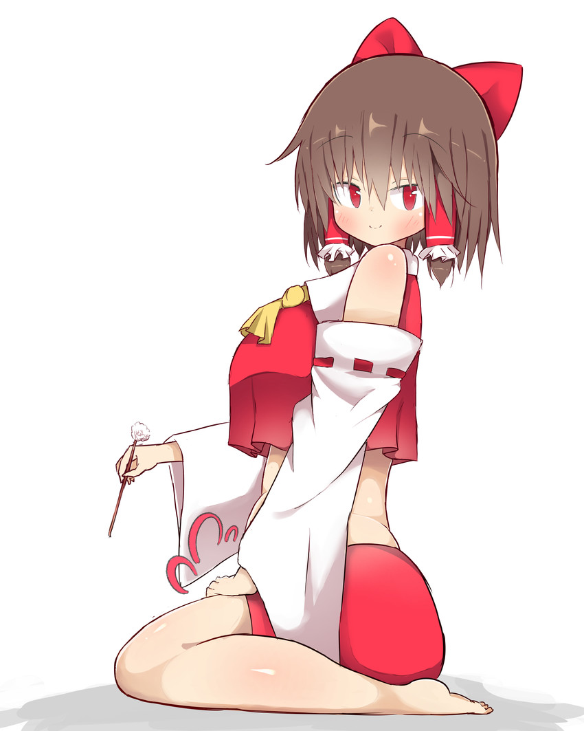 hakurei reimu and reu (touhou and 1 more) drawn by akabeco