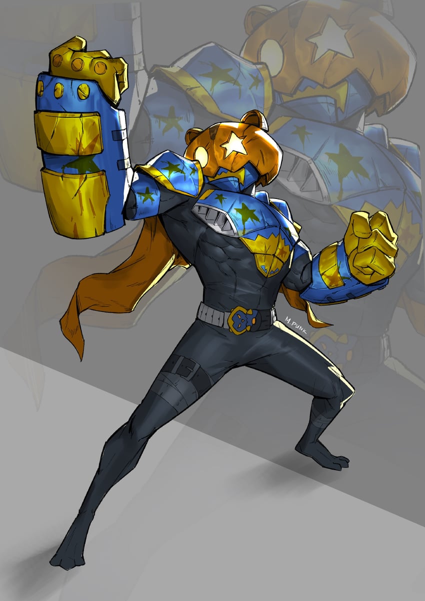 kamen rider punkjack (kamen rider and 1 more) drawn by maniaxpunk