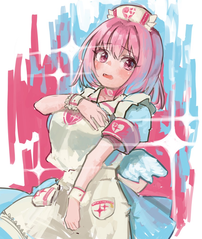 yumemi riamu (idolmaster and 1 more) drawn by pocari_(sq551)