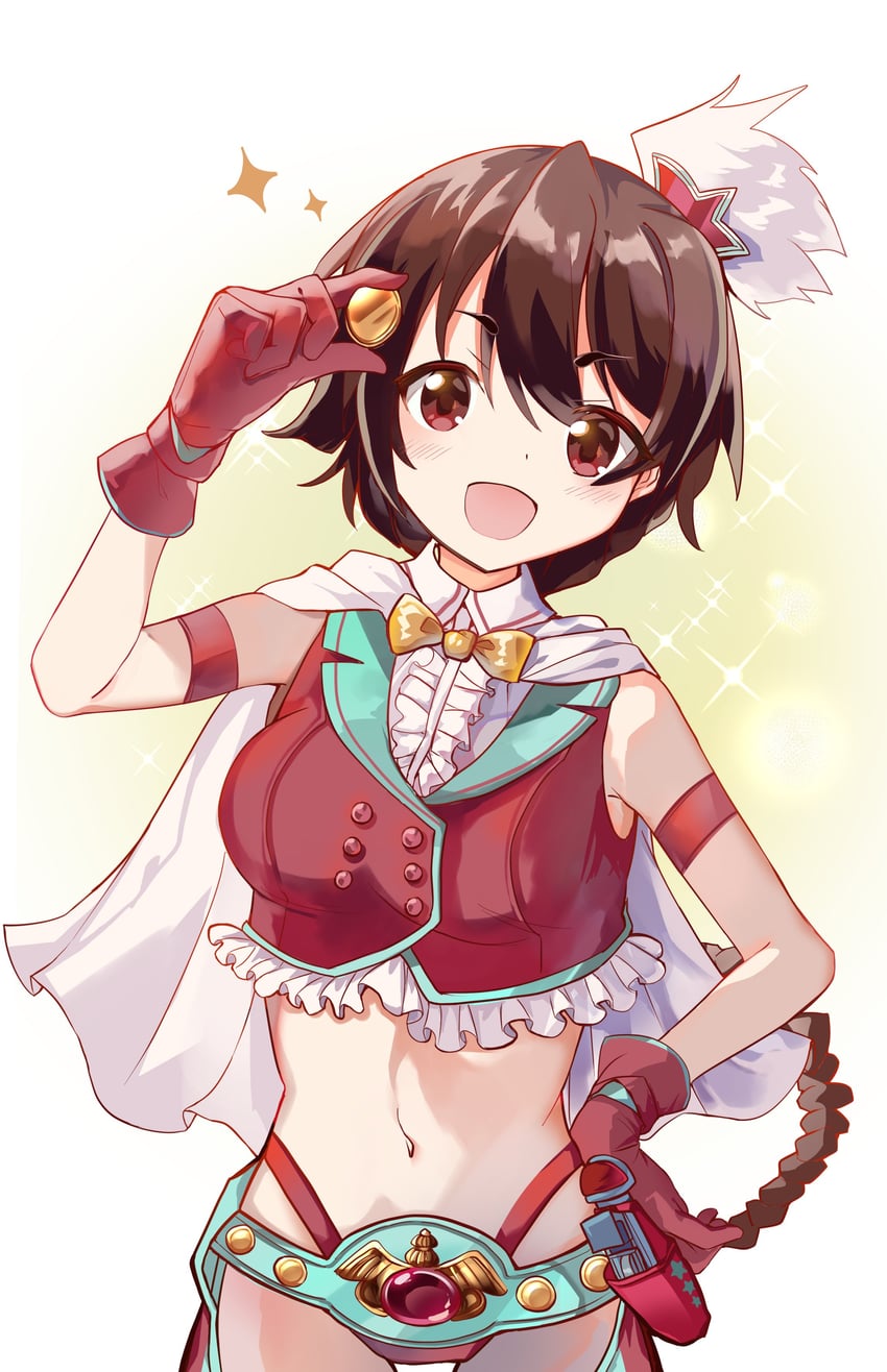 mao himika (mahou shoujo madoka magica and 1 more) drawn by honwaka_shinshi