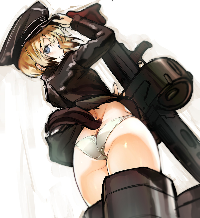 erica hartmann (world witches series and 1 more) drawn by nishiide_kengorou