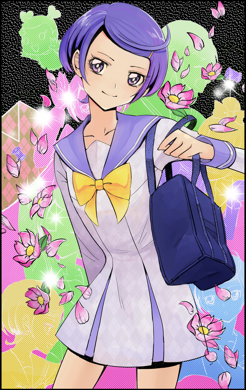 kenzaki makoto, ai-chan, and marie ange (precure and 1 more) drawn by naokado
