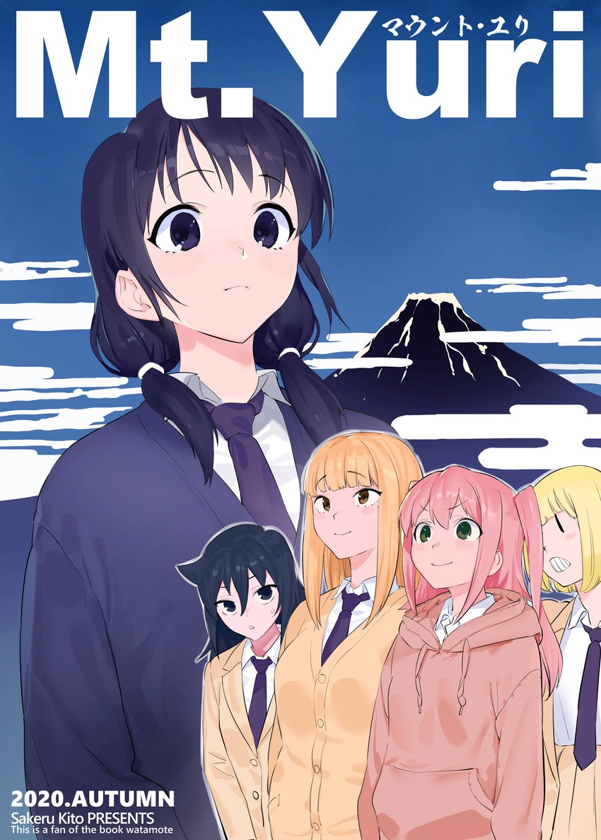 kuroki tomoko, tamura yuri, katou asuka, nemoto hina, and uchi emiri (watashi ga motenai no wa dou kangaetemo omaera ga warui!) drawn by kitou_sakeru