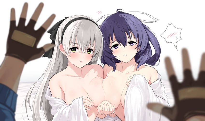 elie macdowell, rixia mao, and lloyd bannings (eiyuu densetsu and 2 more) drawn by hakuleg