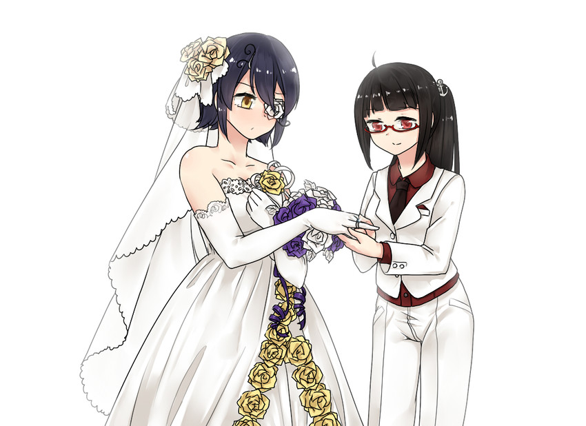 tenryuu and female admiral (kantai collection) drawn by kumin_(6939359)