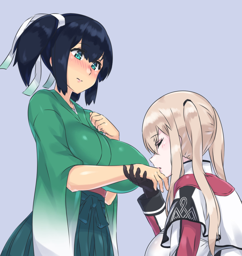 souryuu and graf zeppelin (kantai collection) drawn by mizuumi_(bb)