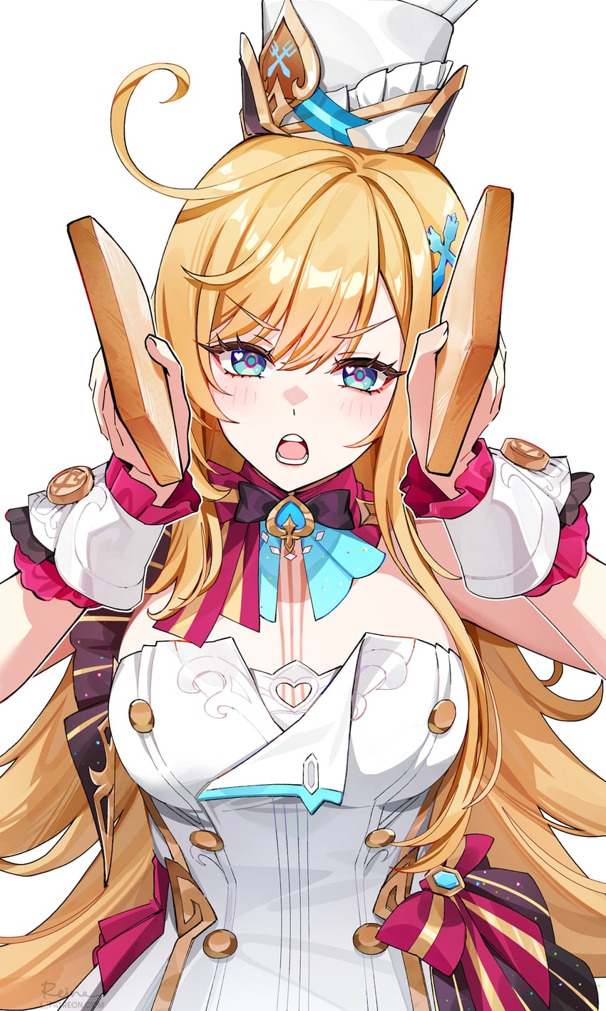 escoffier (genshin impact) drawn by foxyreine